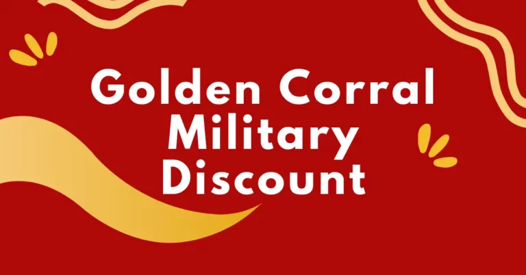 Golden Corral military discount