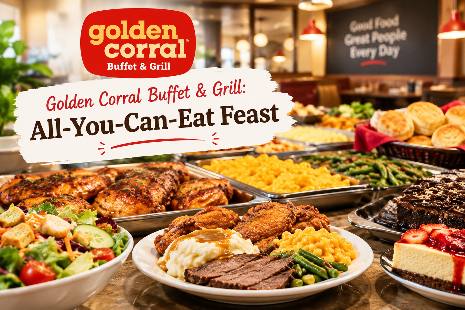 Golden Corral All-you-can-eat-buffet
