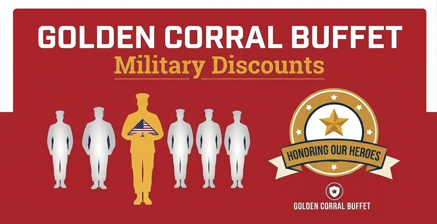 Golden Corral military discount appreciation event